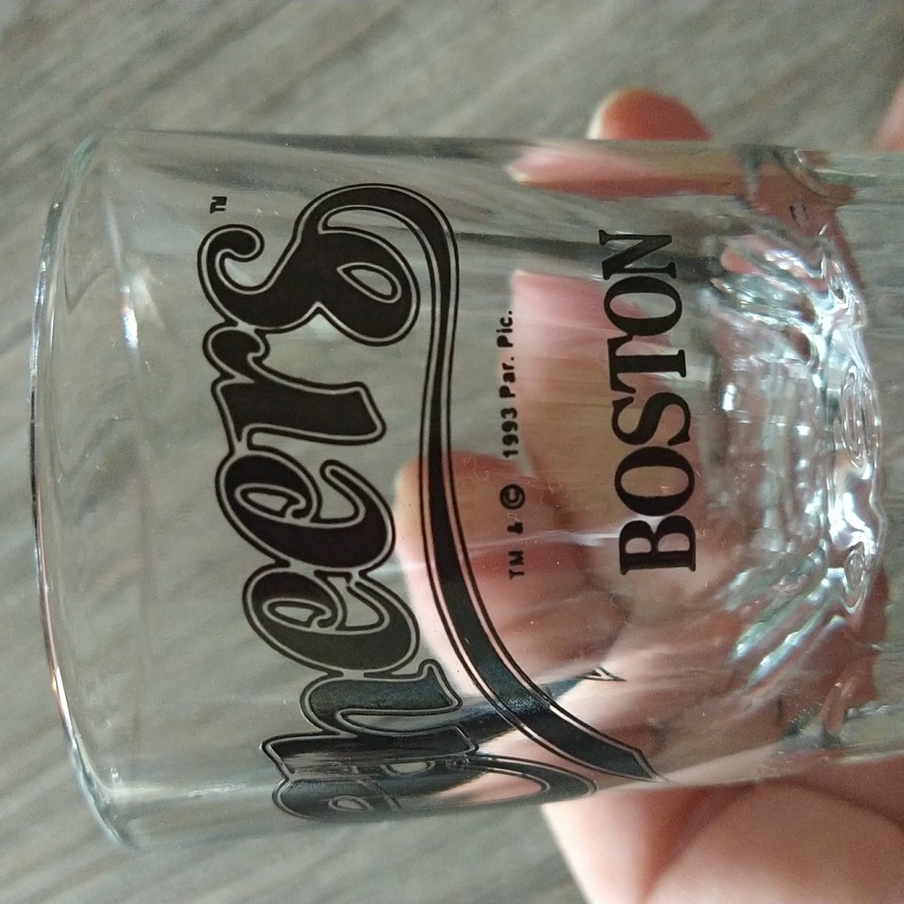 Officially Licensed Cheers Shot Glass bought at the Real Cheers Bar in Boston - Picture 4 of 5